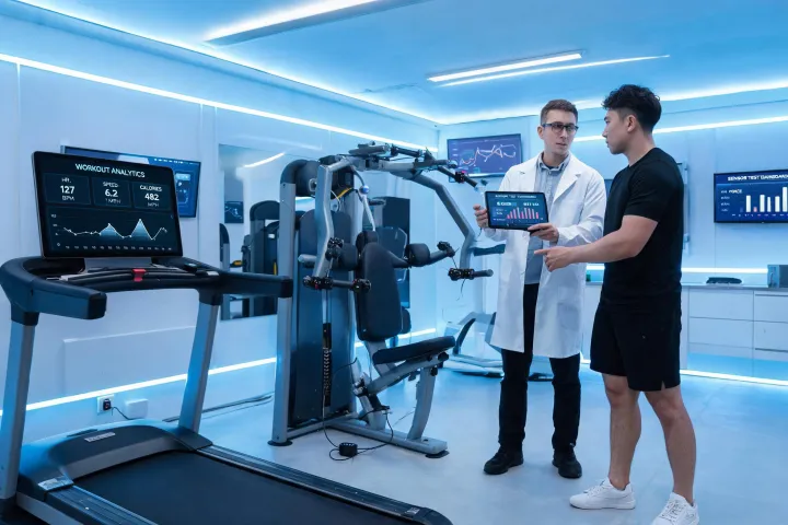 Connected fitness innovation lab
